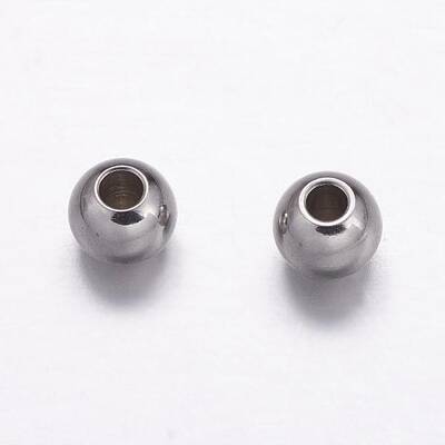 Tarnish Resistant 304 Stainless Steel Spacer Beads