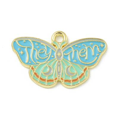 Alloy Enamel Pendants