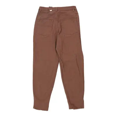 H&M Jeans - 32W UK 14 Brown Cotton