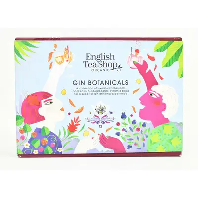 English tea shop Organic Tea Herbs for Gin 12 Pyramids
