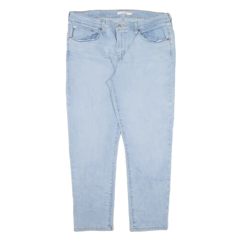 LEVI'S Womens Jeans Blue Regular Boyfriend W34 L27