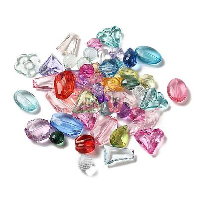 Transparent Acrylic Beads