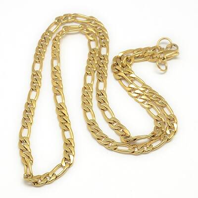 Trendy Men's 201 Stainless Steel Mother-Son Chain Necklaces