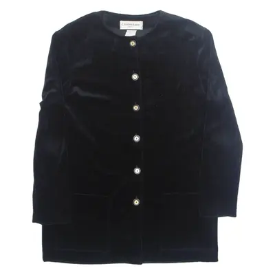 CHRISTINE LAURE Womens Blouse Black Long Sleeve M