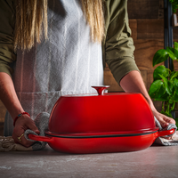 The Freeform Dutch Oven • Enameled Cast Iron • Oval • 5.5-Quart