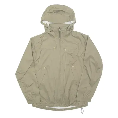 COLUMBIA Womens Jacket Brown Nylon Hooded S