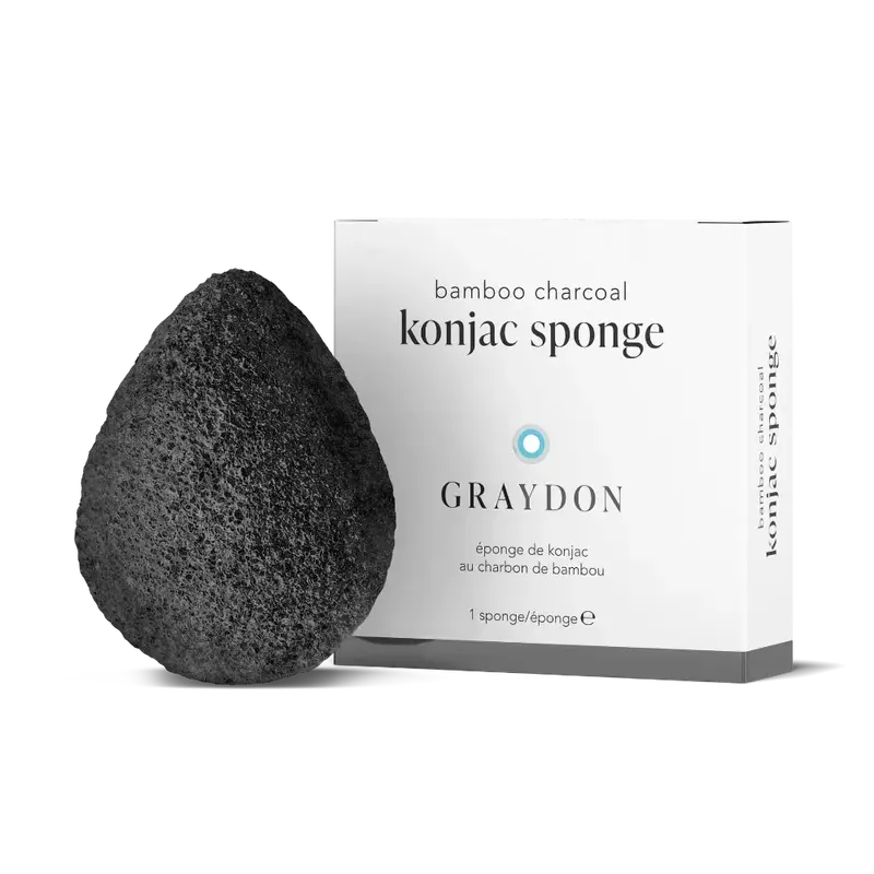 bamboo charcoal sponge | Title: Konjac Sponge