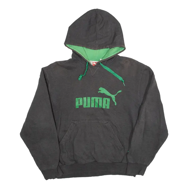 PUMA Hoodie Grey Pullover Womens M
