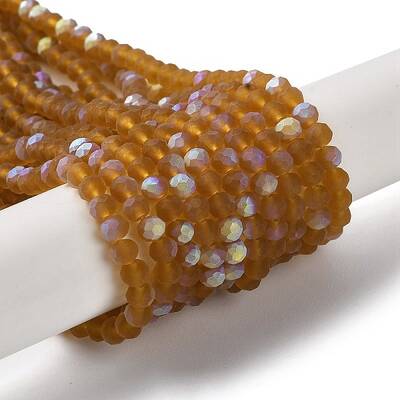 Transparent Glass Beads Strands