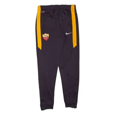 NIKE Roma Mens Track Pants Purple Tapered XL W30 L30