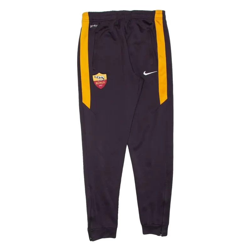NIKE Roma Mens Track Pants Purple Tapered XL W30 L30