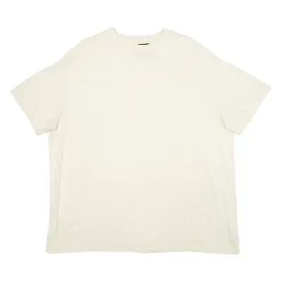 NIKE Mens T-Shirt Cream XL
