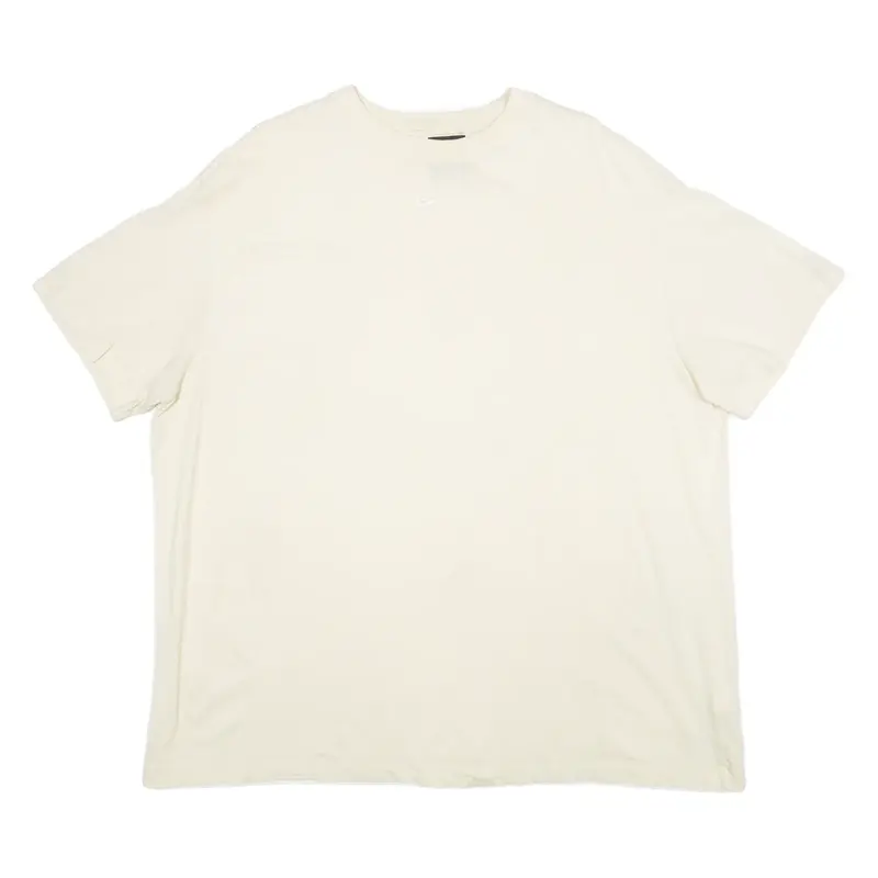 NIKE Mens T-Shirt Cream XL