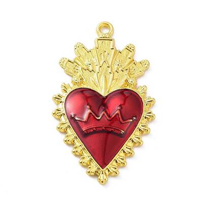Alloy Enamel Pendants