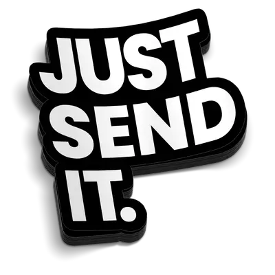 Just Send It 5 Inch Decal