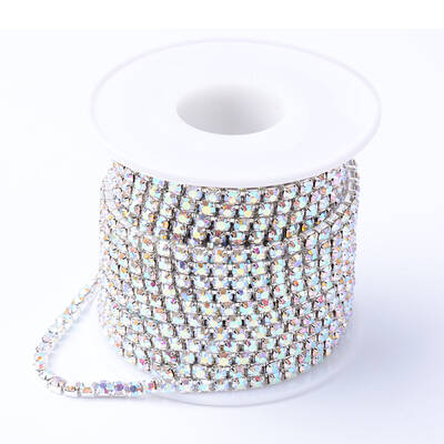 Brass Rhinestone Strass Chains
