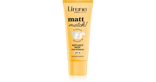 Lirene Mattifying primer base for foundation with hydrating effect 30 ml