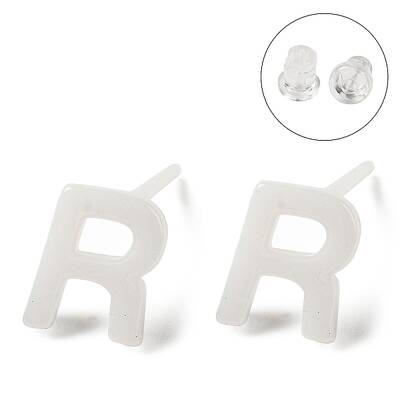Hypoallergenic Bioceramics Zirconia Ceramic Stud Earrings