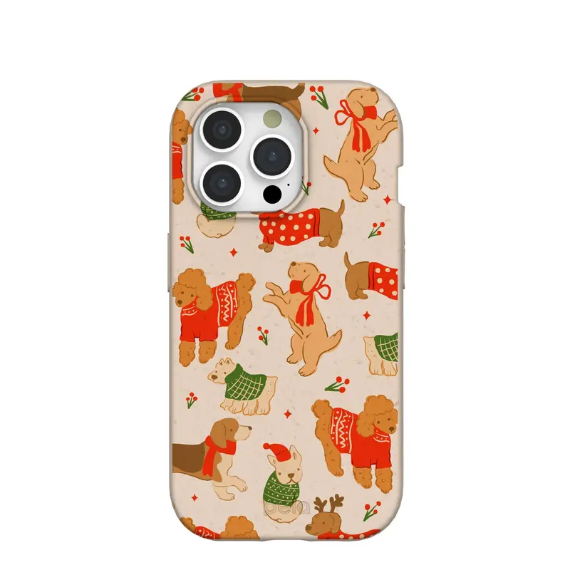 Seashell Jolly Doggos iPhone 15 Pro Case