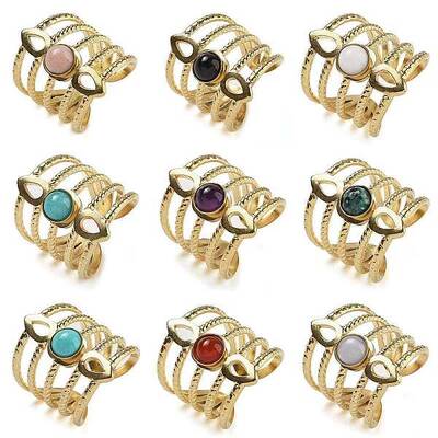 Natural & Synthetic Gemstone Finger Rings