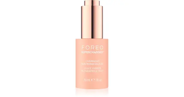 Foreo Supercharged Overnight Skin Repair Rejuvenating Facial Oil For The Night 30 Ml