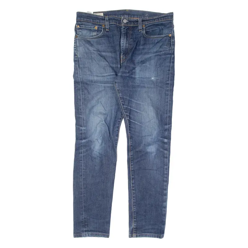 LEVI'S 512 BIG E Jeans Mens Blue Slim Tapered W33 L34