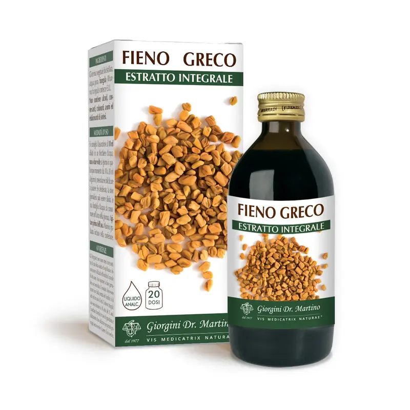 Dr Giorgini Fenugreek Full Extract Non-Alcoholic Liquid 200ml