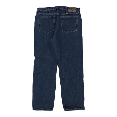 Wrangler Jeans - 36W 30L Dark Wash Cotton