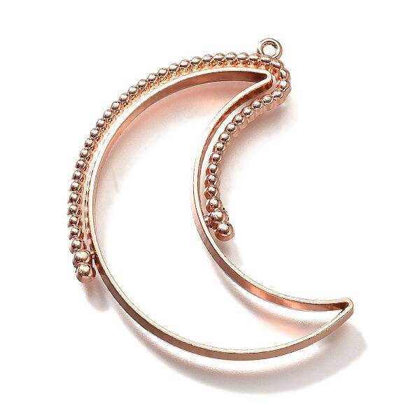 Alloy Open Back Bezel Pendants