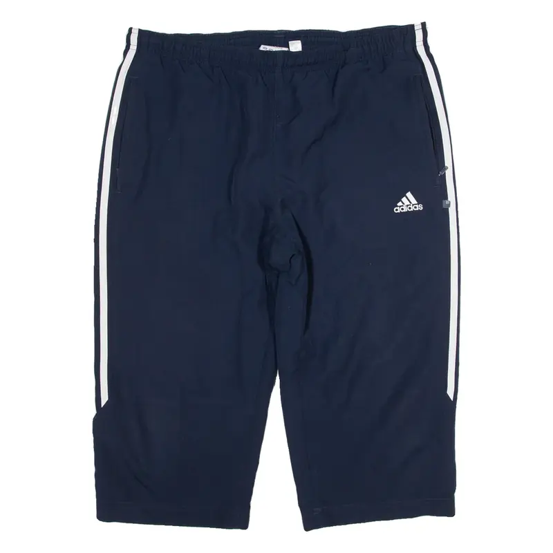 ADIDAS Mens Casual Shorts Blue M W38
