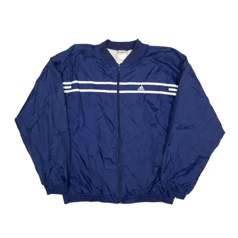 ADIDAS Shell Jacket Blue Mens XL