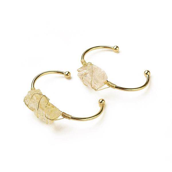 Long-Lasting Plated Brass Cuff Bangles