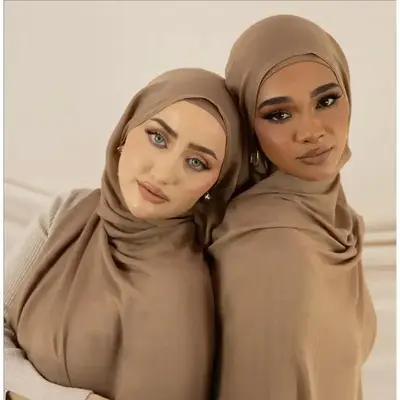 Cotton Rayon Modal Hijabs Scarf Headscarf Wraps Big Size Plain Long Shawls Muslim Women Hijab Islamic Turban Headbands 185*85...