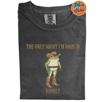 Comfort Colors Funny Cowboy Frog Western Shirt, Cotton Unisex Shirts, Crew Neck, Size S- 3xl, Menswear Top, Womenswear Top Un...