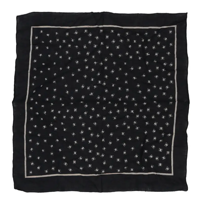 Unbranded Scarf - No Size Navy Cotton