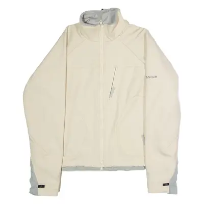 COLUMBIA Womens Shell Jacket Cream XL