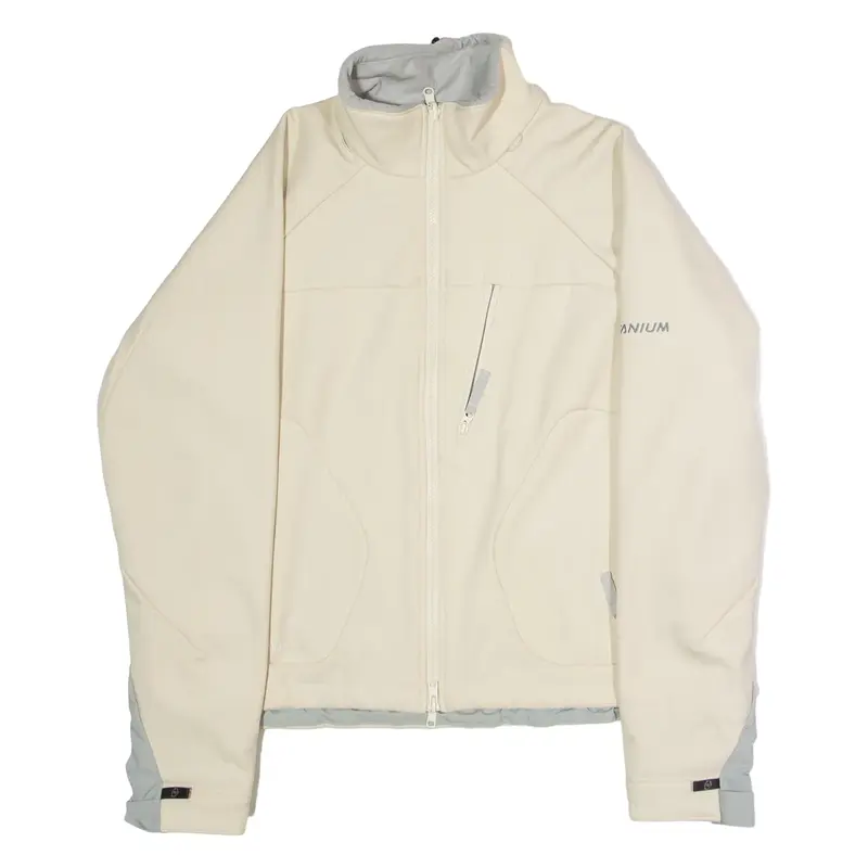 COLUMBIA Womens Shell Jacket Cream XL