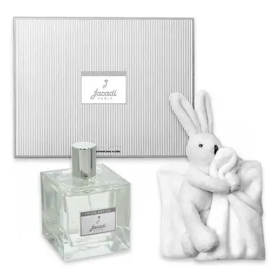 Jacadi the bebe'gift set - 100 ml scented water + white bunny