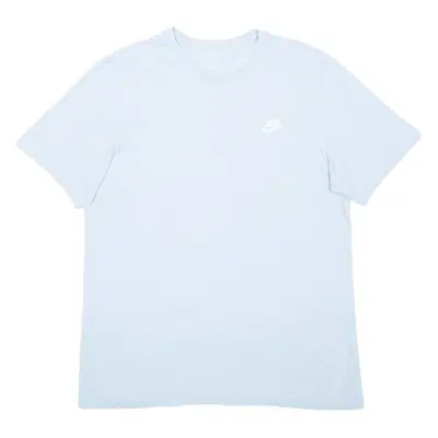 NIKE Mens T-Shirt Blue M