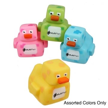 576 Custom Pixel Duck - Squeezable & Floating