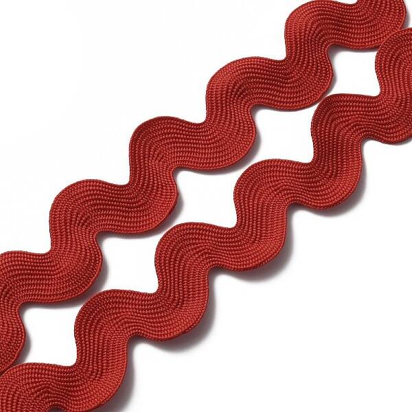 Polyester Wavy Fringe Trim Ribbon