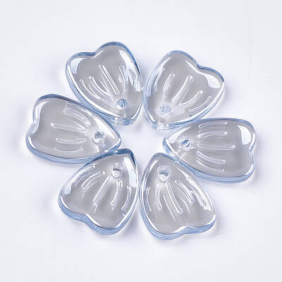 Electroplate Glass Pendants