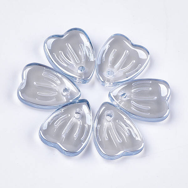 Electroplate Glass Pendants