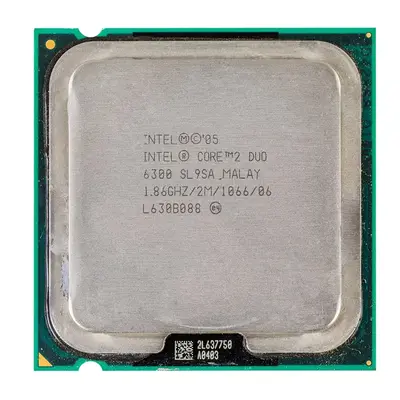 0RJ902 Dell 1.86GHz 1066MHz FSB 2MB L2 Cache Socket LGA775 Intel Core 2 Duo E6300 Dual-Core Processor