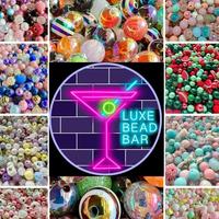 Acrylic Bead Mix for Beadable Pens, Keychains and DIY (16mm) bead mix pretty beads