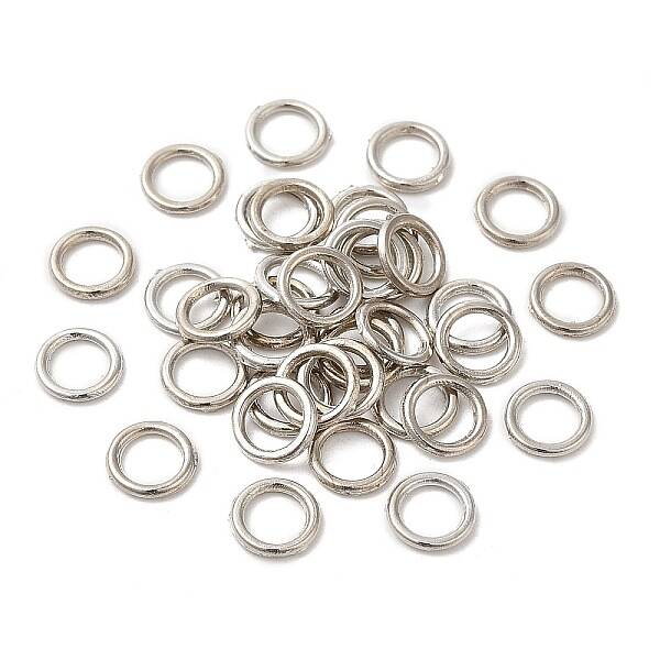 Alloy Closed Jump Rings
