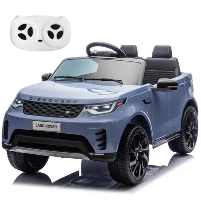 Garvee Ride P Series 12V Kids Ride On Car Land Rover Style Dual Motors 3 Speed Modes 4.5Ah Battery Safety Seatbelt Remote Con...