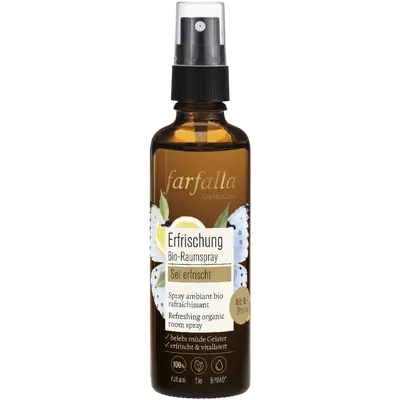 Farfalla Organic Lemon Refreshing Room Spray 75 ml