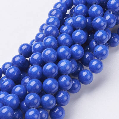 Natural Mashan Jade Round Beads Strands