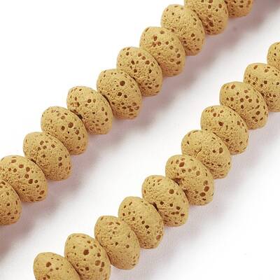 Natural Lava Rock Beads Strands